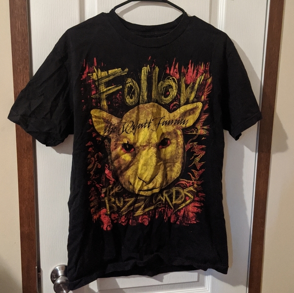 BRAY WYATT FAMILY FOLLOW THE BUZZARDS T-SHIRT WWE NXT Wrestling Tshirt Medium